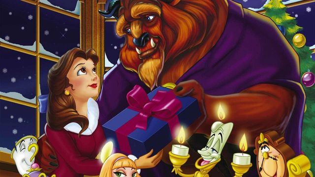 Una scena tratta dal film La bella e la bestia - Un magico Natale