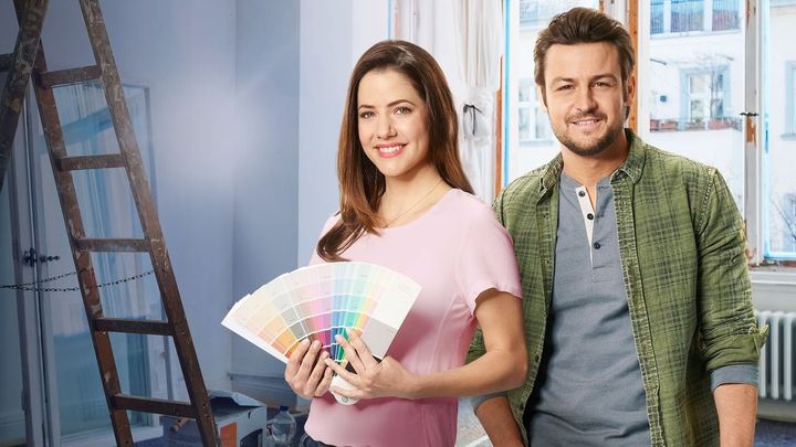 Una scena tratta dal film Un appartamento per due