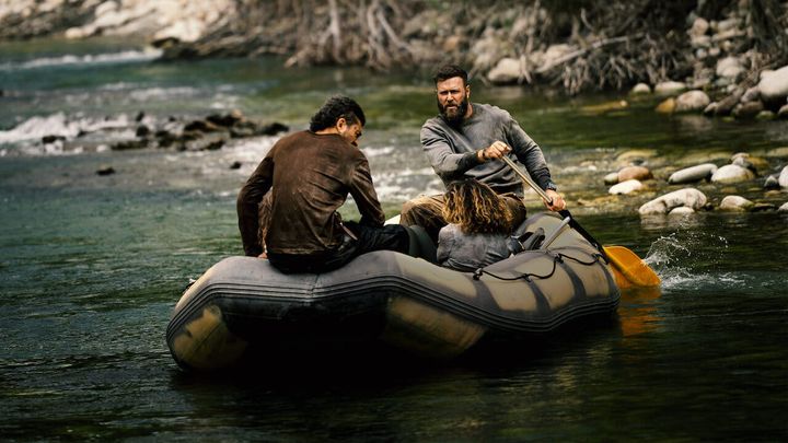 Una scena tratta dal film River Wild
