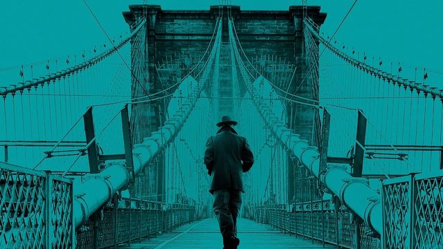 Una scena tratta dal film Motherless Brooklyn - I segreti di una città