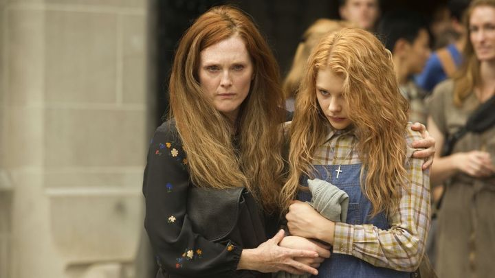 Una scena tratta dal film Lo sguardo di Satana - Carrie