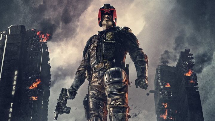 Una scena tratta dal film Dredd - Il giudice dell'apocalisse