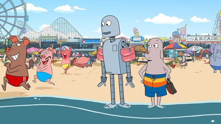 Una scena tratta dal film Il mio amico robot