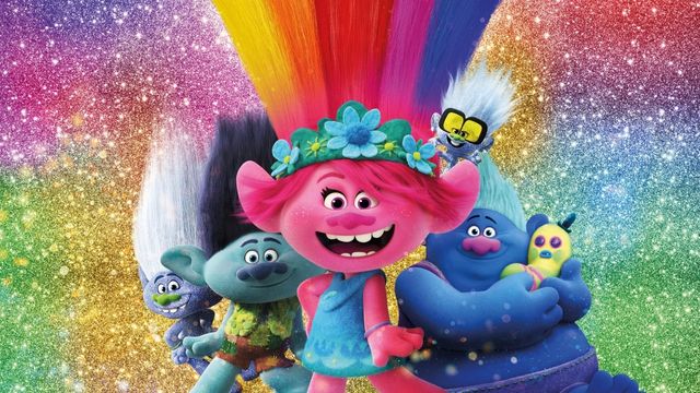 Una scena tratta dal film Trolls World Tour