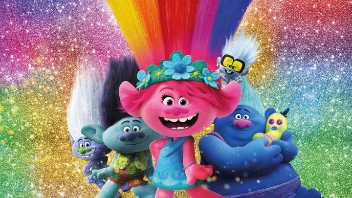 Una scena tratta dal film Trolls World Tour