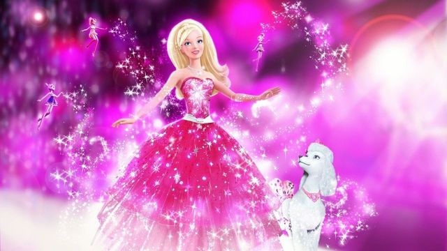 Una scena tratta dal film Barbie e la magia della moda