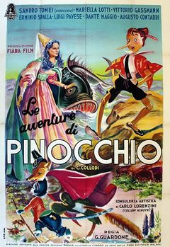 Locandina Le avventure di Pinocchio