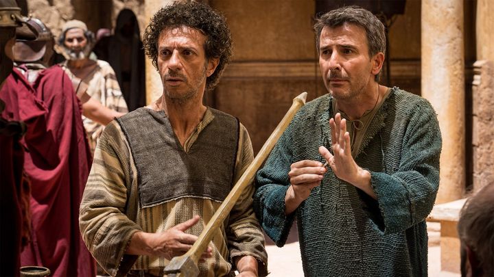 Una scena tratta dal film Il primo Natale