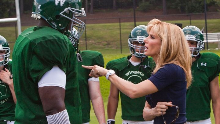 Una scena tratta dal film The Blind Side