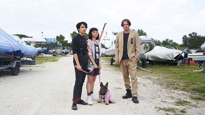 Una scena tratta dal film Il colpo del cane