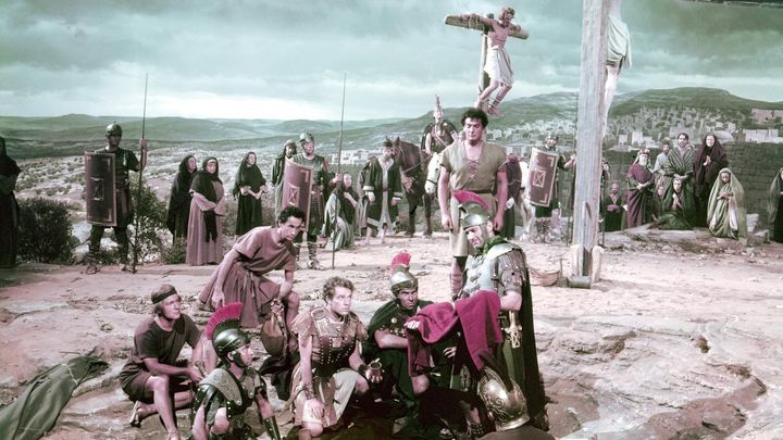 Una scena tratta dal film La tunica