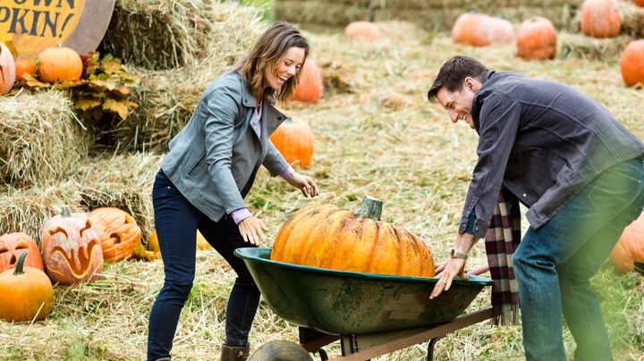 Una scena tratta dal film Bacio d'ottobre