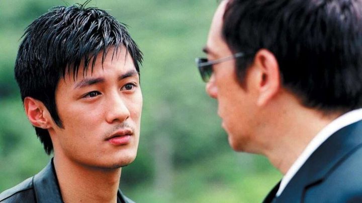 Una scena tratta dal film Infernal Affairs II