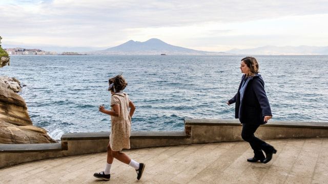 Una scena tratta dal film Tornare