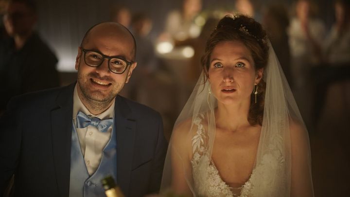 Una scena tratta dal film Il discorso perfetto