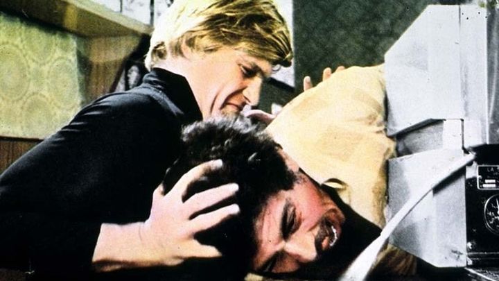 Una scena tratta dal film Il saprofita