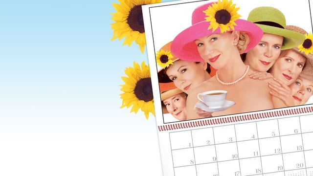 Una scena tratta dal film Calendar Girls