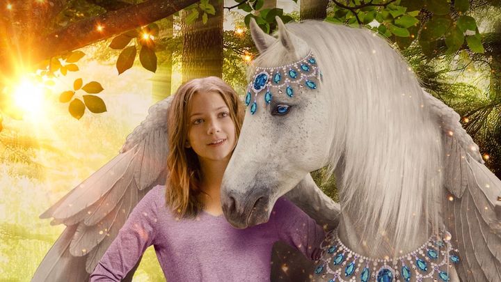 Una scena tratta dal film Pegasus - Magico pony