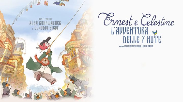 Una scena tratta dal film Ernest e Celestine - L'avventura delle 7 note