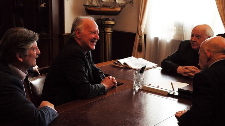 Una scena tratta dal film Herzog incontra Gorbaciov