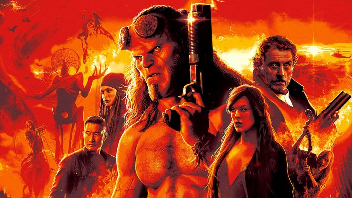 Una scena tratta dal film Hellboy