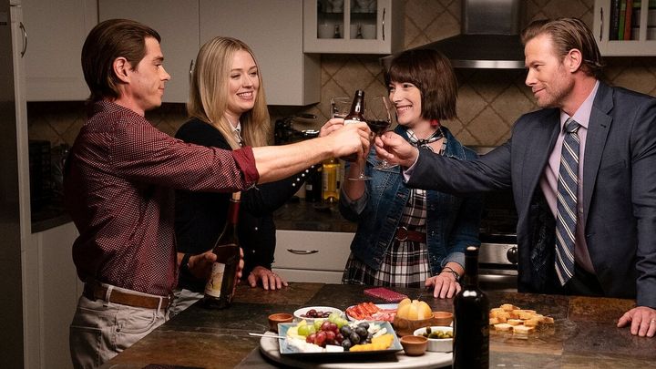 Una scena tratta dal film Le bugie scorrono nel sangue