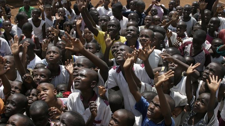 Una scena tratta dal film Accadde in aprile