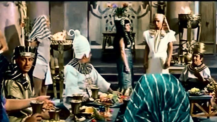 Una scena tratta dal film Giuseppe venduto dai fratelli