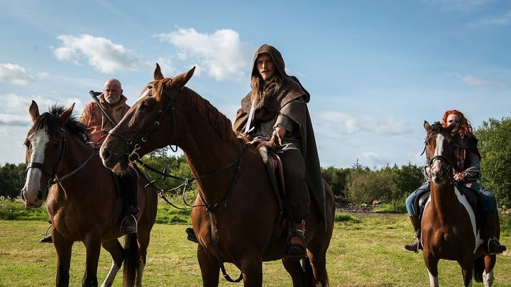Una scena tratta dal film The Gaelic King