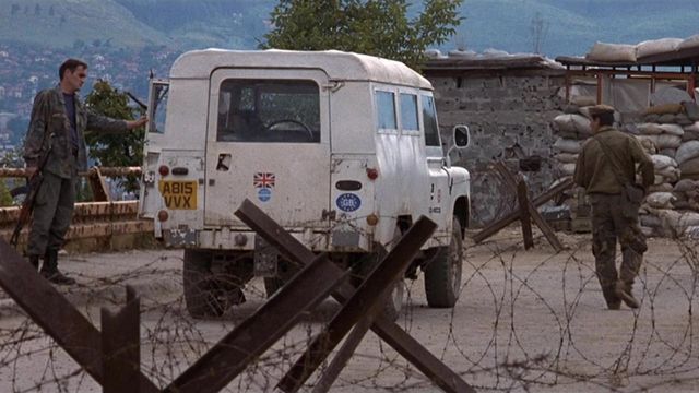 Una scena tratta dal film Benvenuti a Sarajevo