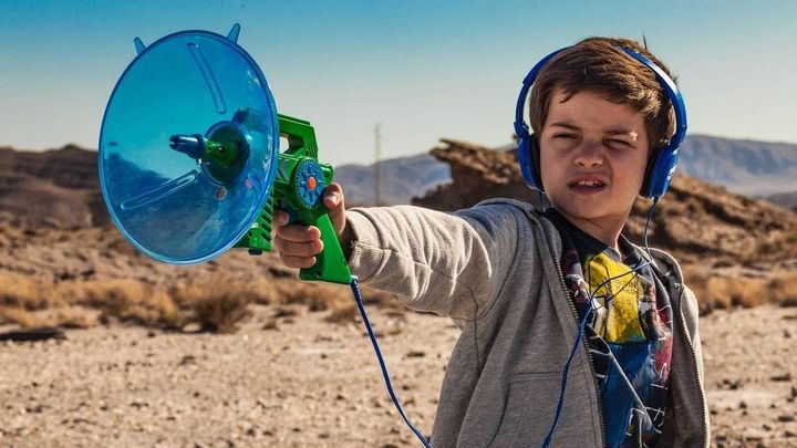 Una scena tratta dal film Tito e gli alieni