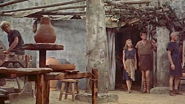 Una scena tratta dal film I gladiatori