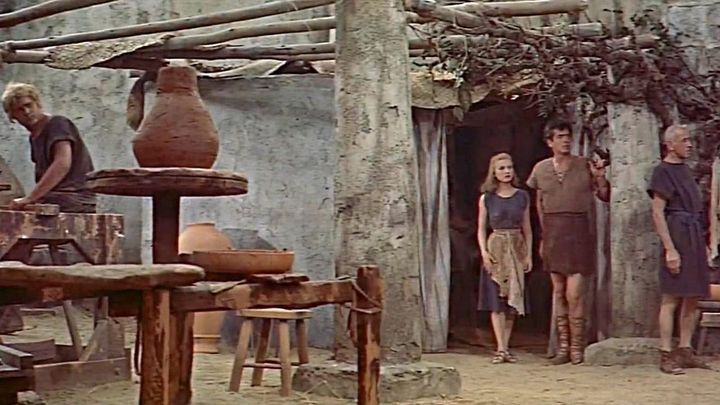Una scena tratta dal film I gladiatori
