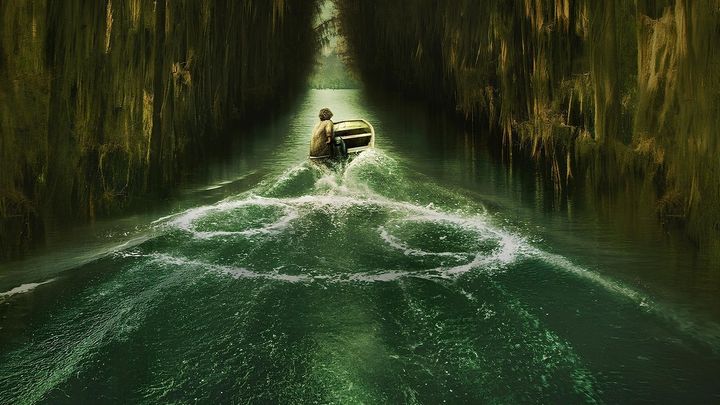 Una scena tratta dal film Caddo Lake