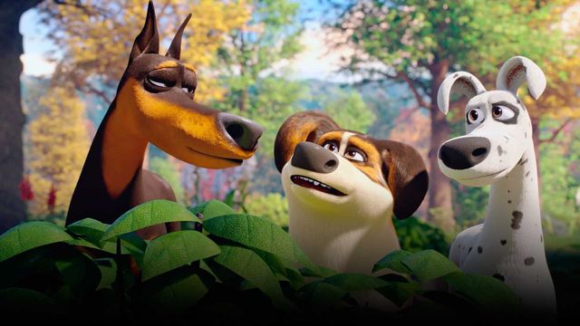 Una scena tratta dal film Tappo - Cucciolo in un mare di guai