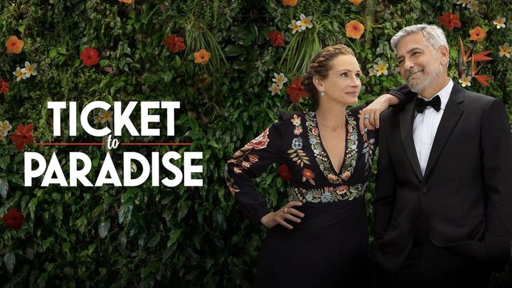 Una scena tratta dal film Ticket to Paradise