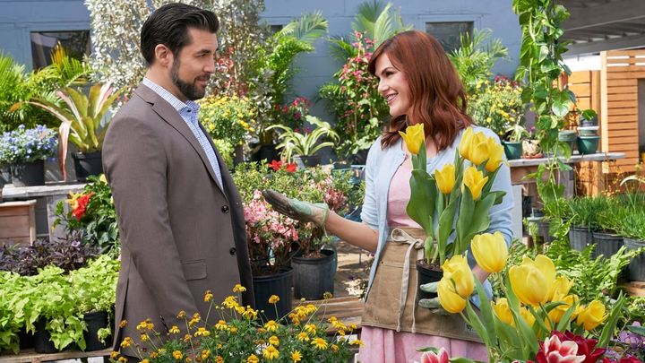 Una scena tratta dal film Amore in fiore