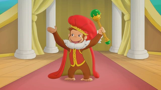 Una scena tratta dal film Curioso come George: La scimmietta reale