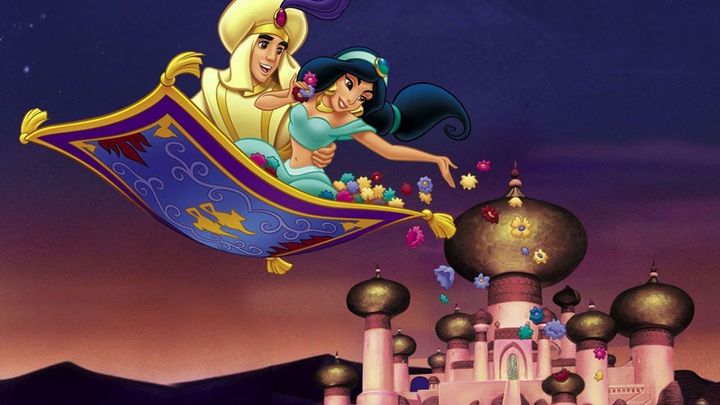 Una scena tratta dal film Aladdin e il re dei ladri
