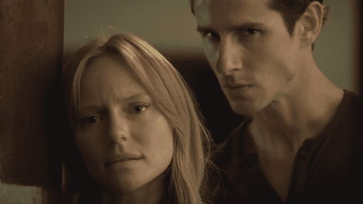 Una scena tratta dal film Il buon samaritano