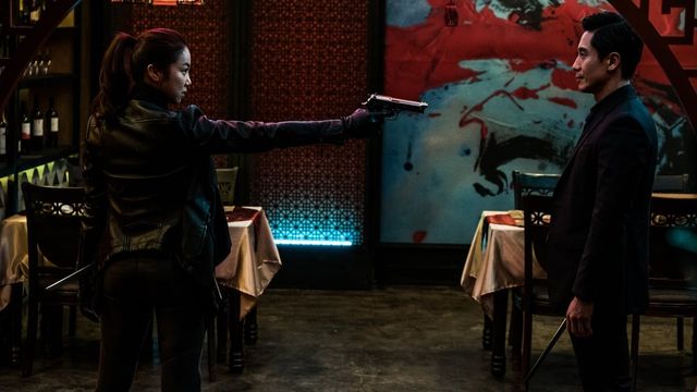 Una scena tratta dal film L'assassina - The Villainess