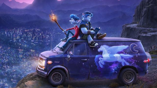 Una scena tratta dal film Onward - Oltre la magia