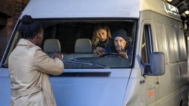 Una scena tratta dal film Gli omicidi del Baltico - Colpo di scena