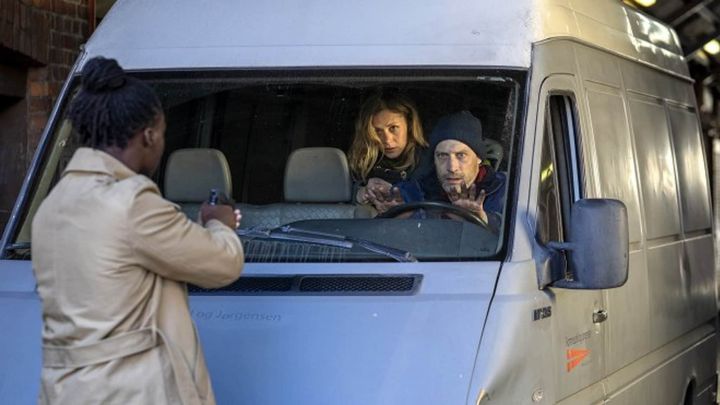 Una scena tratta dal film Gli omicidi del Baltico - Colpo di scena