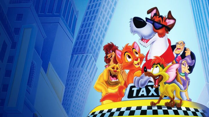 Una scena tratta dal film Oliver & Company