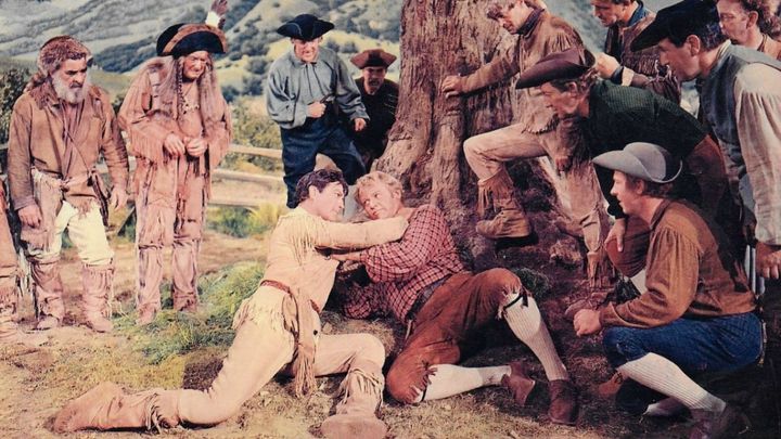 Una scena tratta dal film Un napoletano nel Far West