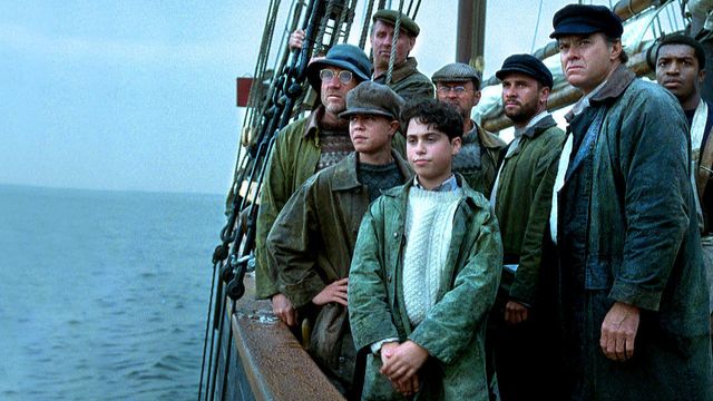 Una scena tratta dal film Capitani coraggiosi