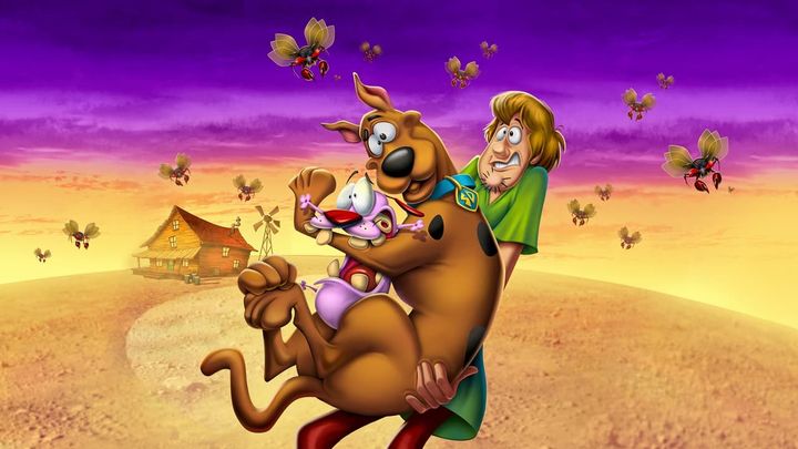 Una scena tratta dal film Viaggio ad Altrove: Scooby-Doo! incontra Leone il Cane Fifone