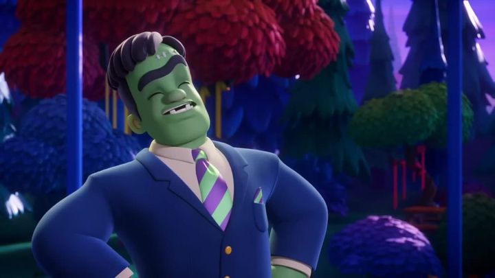 Una scena tratta dal film Super Monsters: Amici per la pelle