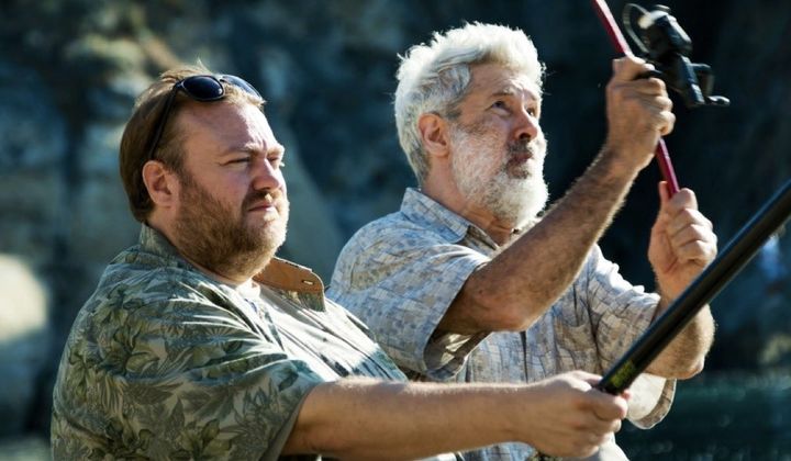 Una scena tratta dal film I delitti del BarLume - La battaglia navale